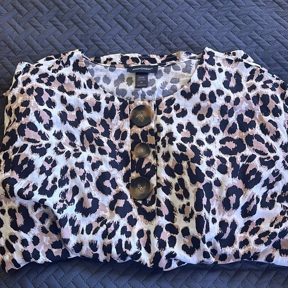 Ashley Stewart Leopard Top - Picture 10 of 12